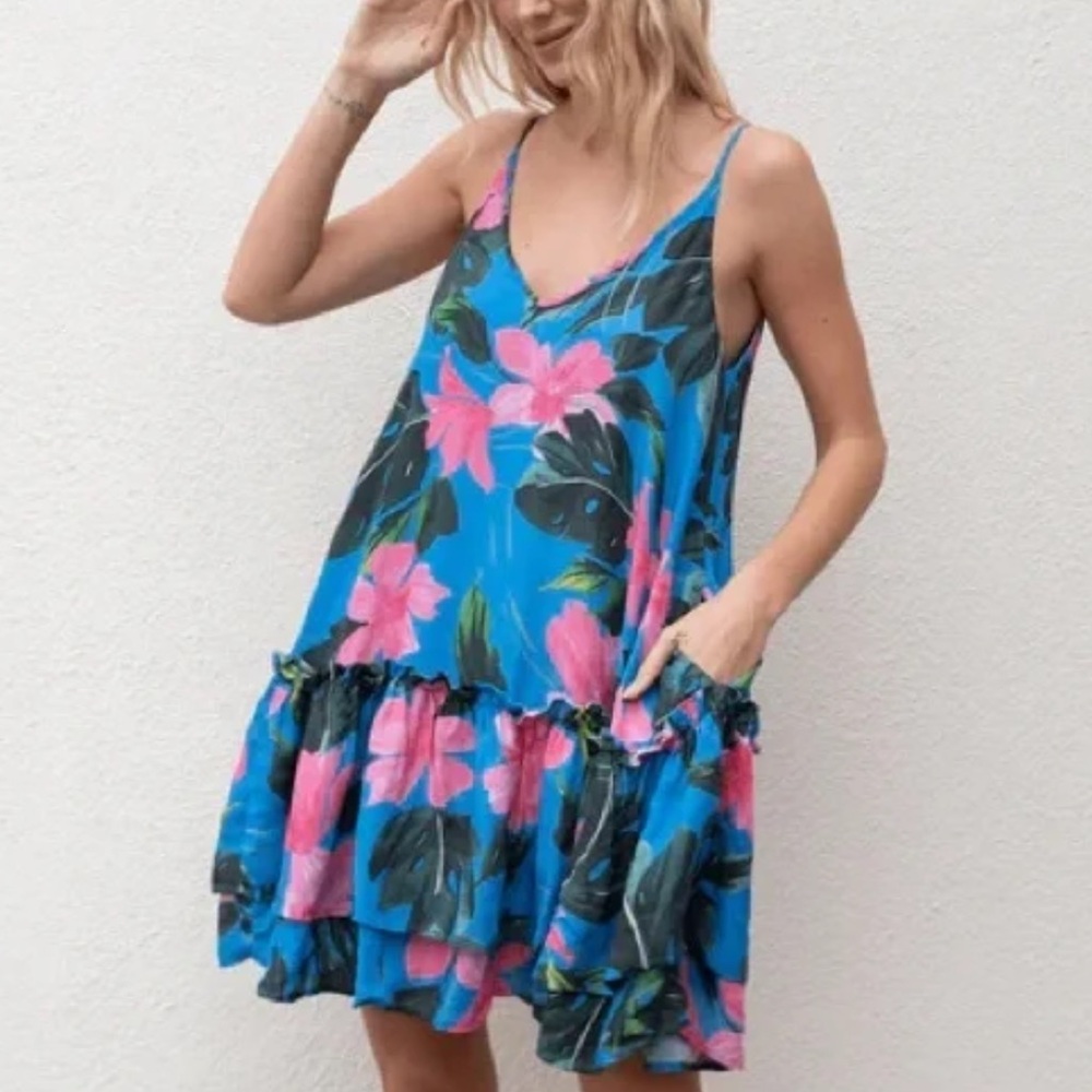 Left On Friday Mini Floral Dress